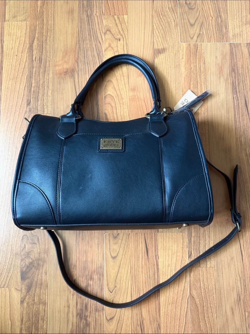 Frye and Co. Core Faux Leather Satchel Bag